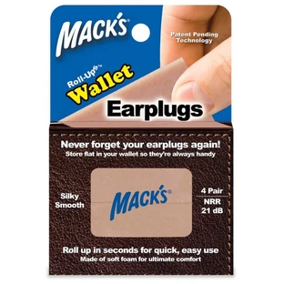 Беруши MACK`S Pocking Roll-Ups 4 пары